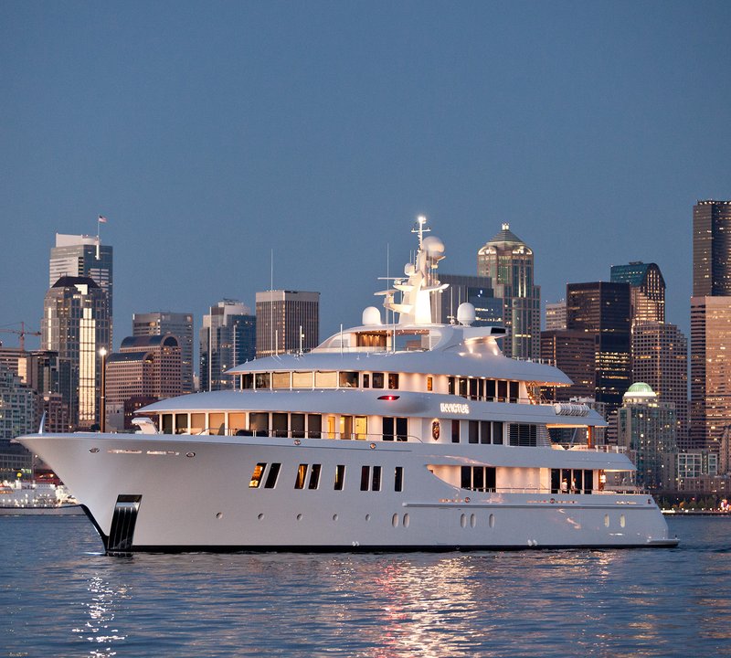 ATTESSA IV Yacht Launch in Canada The Largest Ever in North America — Yacht Charter